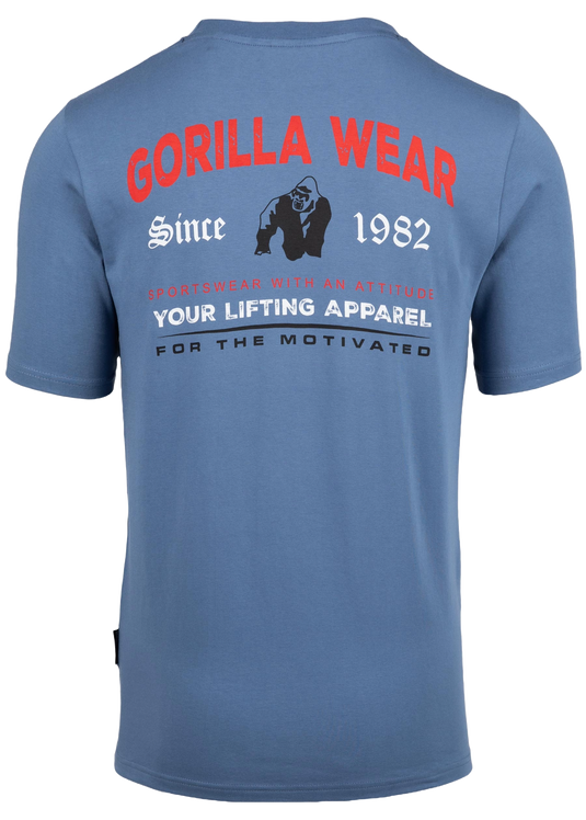 Gorilla Wear Warren T-Shirt, coronet blue