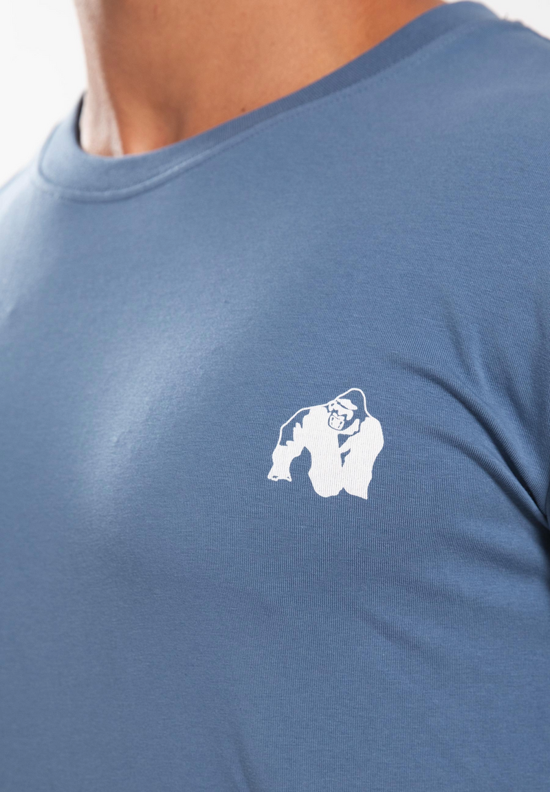  Ladda bild till gallerivisaren, Gorilla Wear Warren T-Shirt, coronet blue
