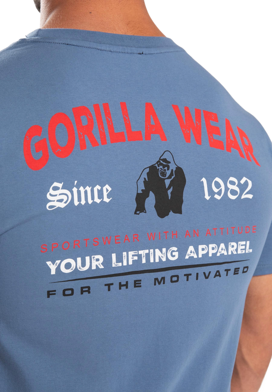 Gorilla Wear Warren T-Shirt, coronet blue