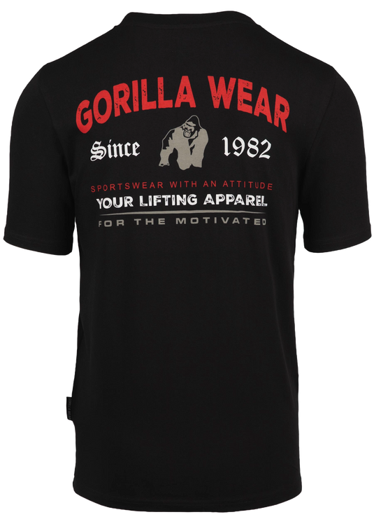 Gorilla Wear Warren T-Shirt, black