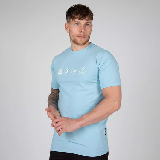 Gorilla Wear Swanton T-Shirt, blue