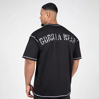  Ladda bild till gallerivisaren, Gorilla Wear Saginaw Oversized T-Shirt, black
