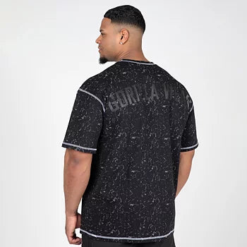  Ladda bild till gallerivisaren, Gorilla Wear Saginaw Oversized T-Shirt, washed black
