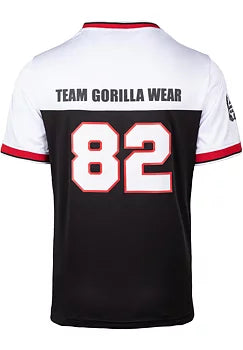  Ladda bild till gallerivisaren, Gorilla Wear Trenton Football Jersey, black/white
