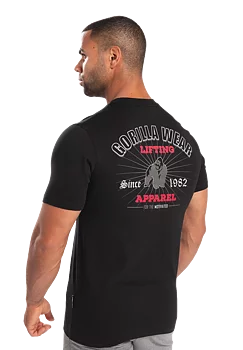  Ladda bild till gallerivisaren, Gorilla Wear Oregon T-Shirt, black
