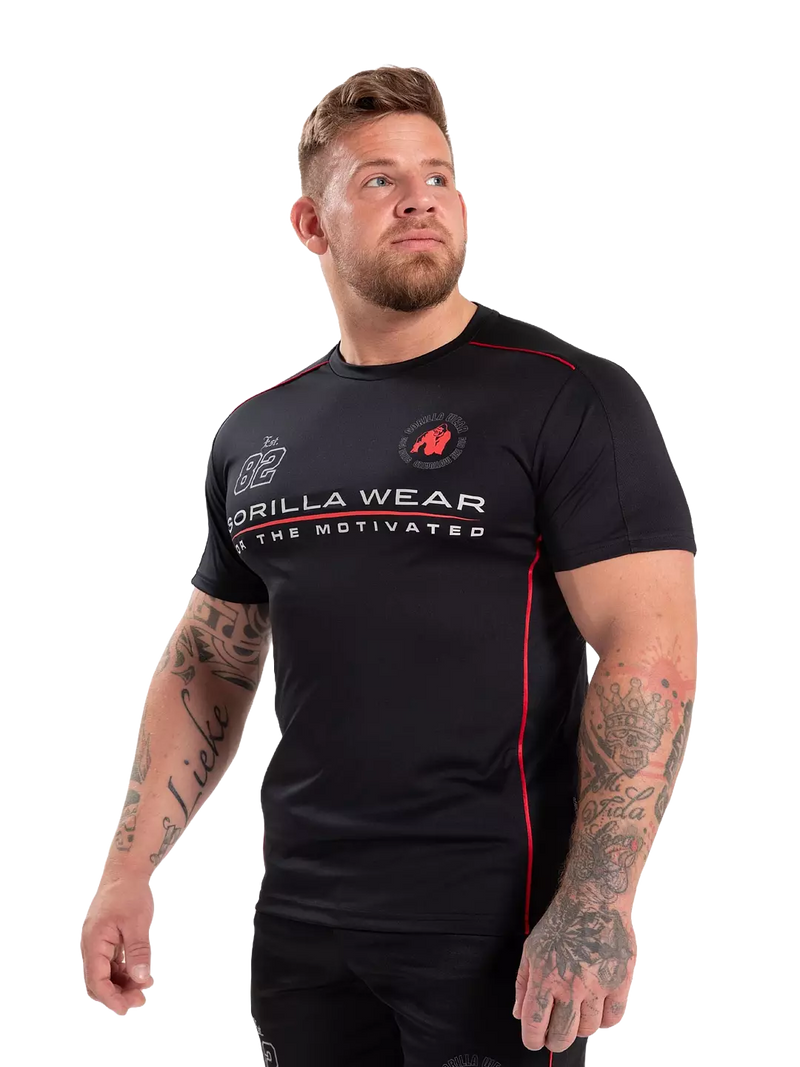  Ladda bild till gallerivisaren, Gorilla Wear Broxton T-Shirt, black
