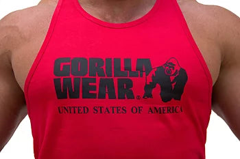 Gorilla Wear Classic Tank Top, red