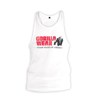 Gorilla Wear Classic Tank Top, white