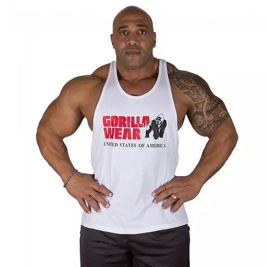 Gorilla Wear Classic Tank Top, white