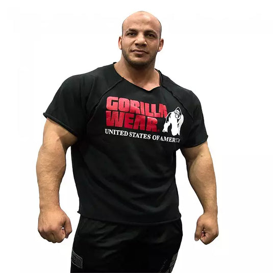 Gorilla Wear Classic Workout Top, black