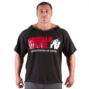 Ladda bild till gallerivisaren, Gorilla Wear Classic Workout Top, black
