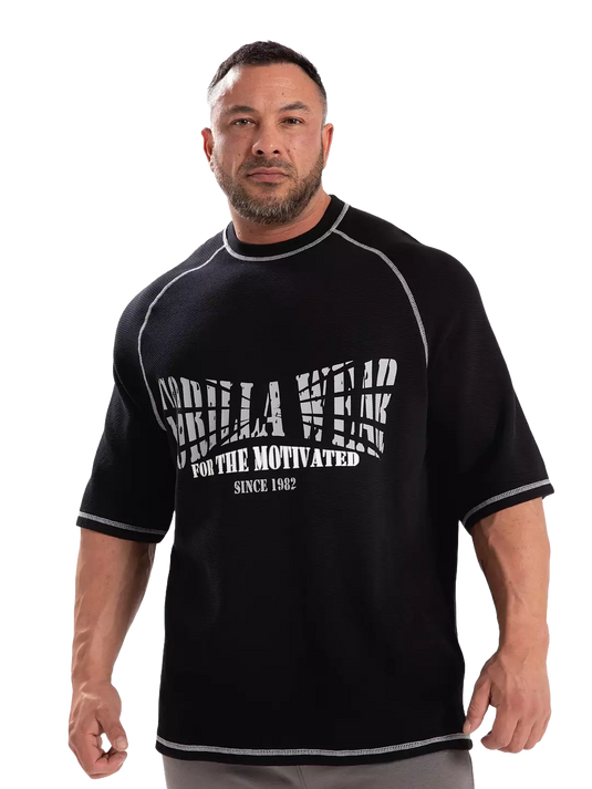 Gorilla Wear Finley Oversized T-Shirt, black/grey