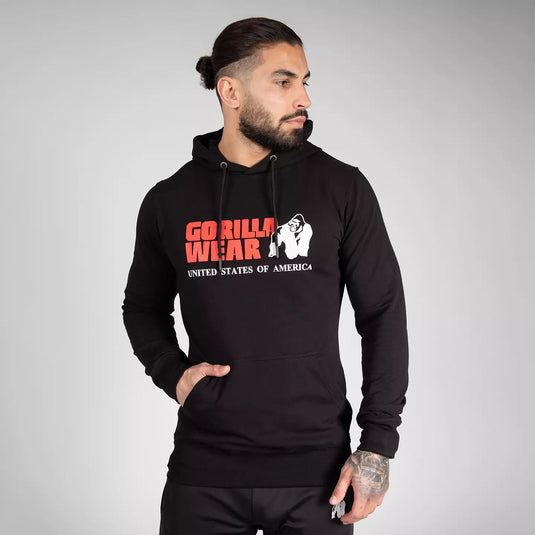Gorilla Wear Classic Hoodie, black