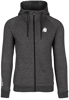  Ladda bild till gallerivisaren, Gorilla Wear Payette Zipped Hoodie, grey
