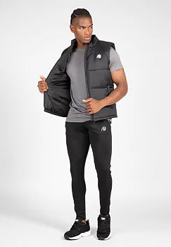  Ladda bild till gallerivisaren, Gorilla Wear Irvine Puffer Vest, black
