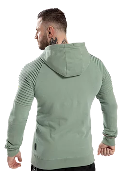 Gorilla Wear Georgia Zipped Hoodie, green bay