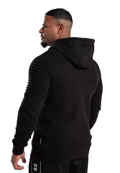 Ladda bild till gallerivisaren, Gorilla Wear Georgia Zipped Hoodie, black
