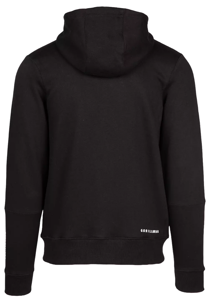  Ladda bild till gallerivisaren, Gorilla Wear Leon Zipped Hoodie, black
