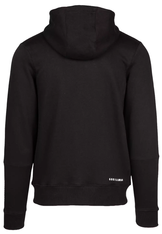 Gorilla Wear Leon Zipped Hoodie, black