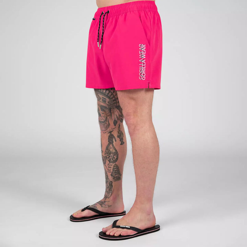 Ladda bild till gallerivisaren, Gorilla Wear Sarasota Swim Shorts, pink
