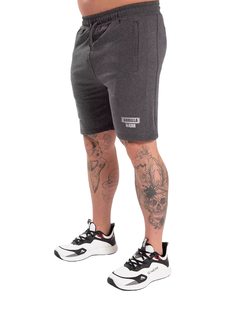  Ladda bild till gallerivisaren, Gorilla Wear Lopez Shorts, dark grey melange

