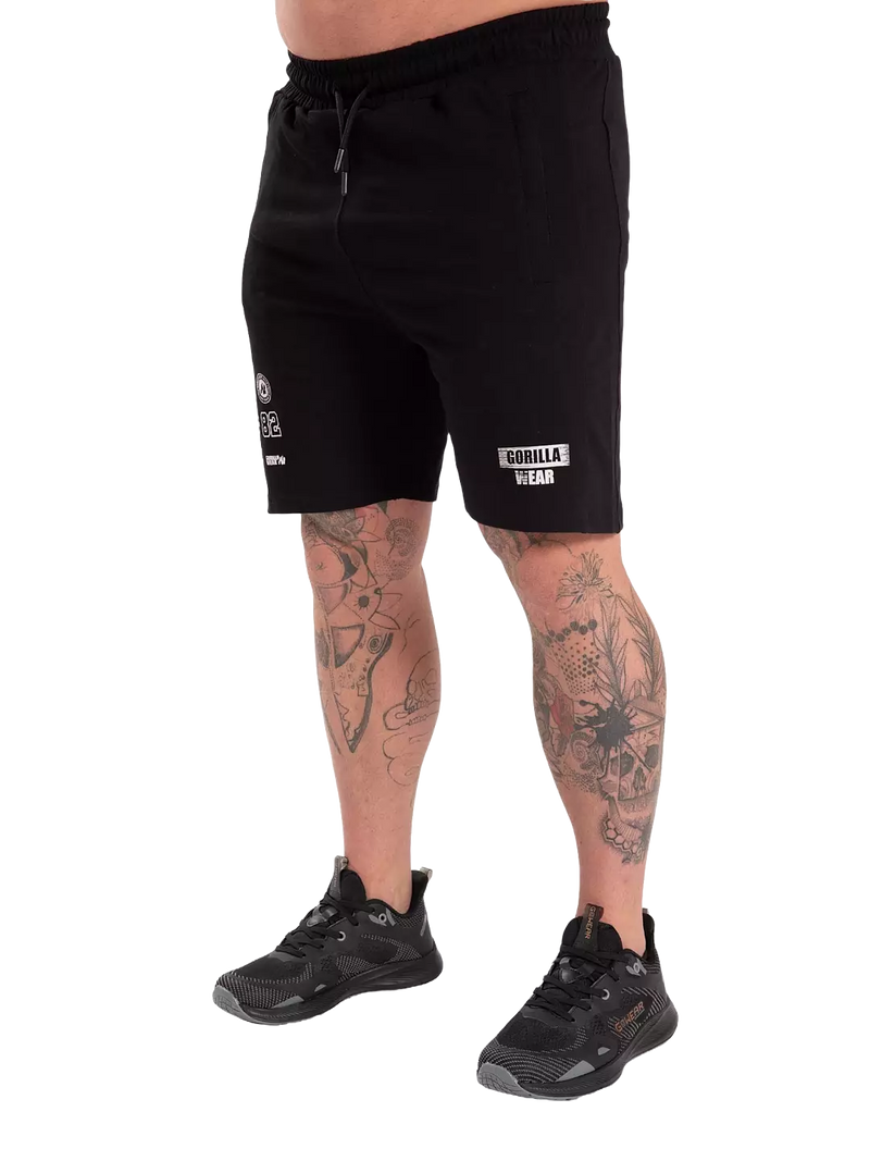  Ladda bild till gallerivisaren, Gorilla Wear Lopez Shorts, black
