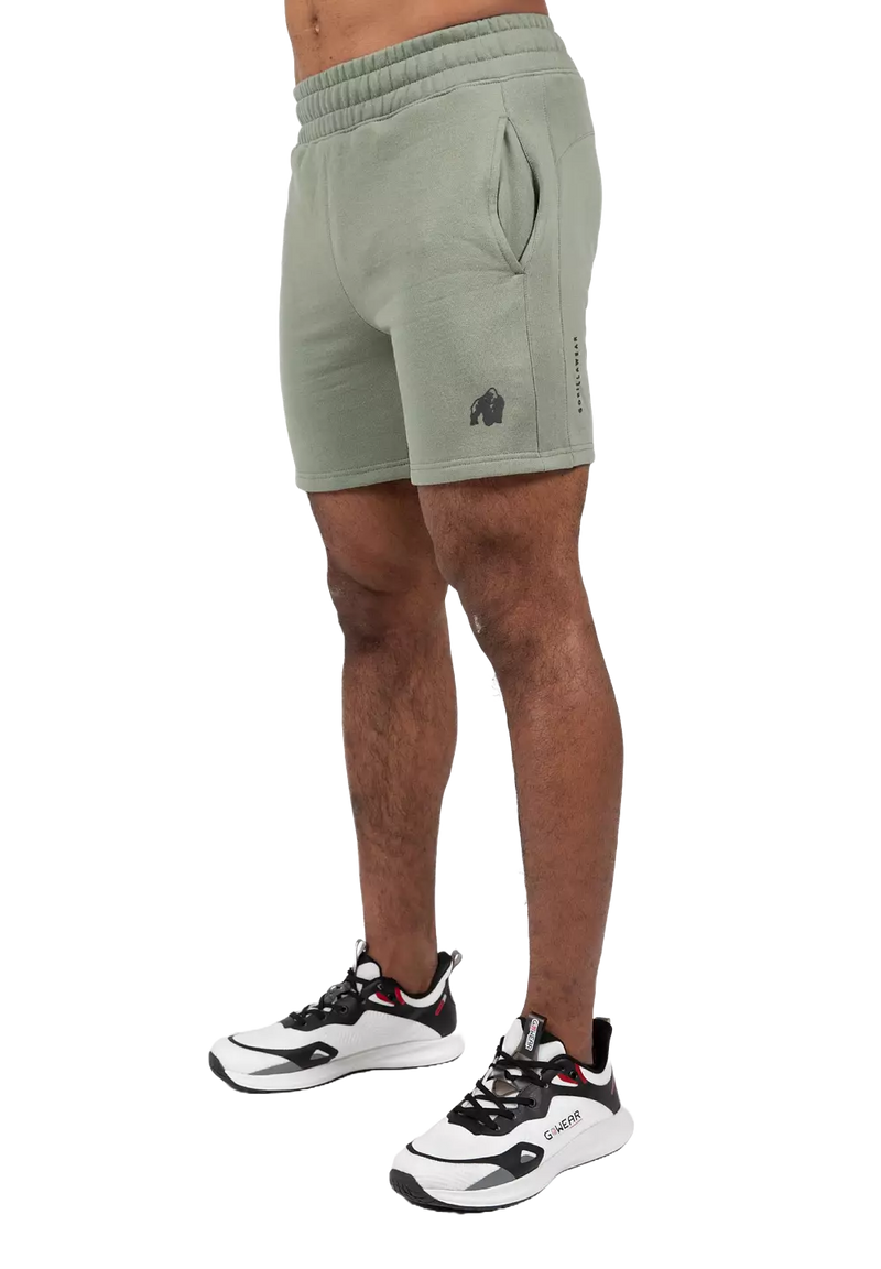  Ladda bild till gallerivisaren, Gorilla Wear Leon Sweat Shorts, green

