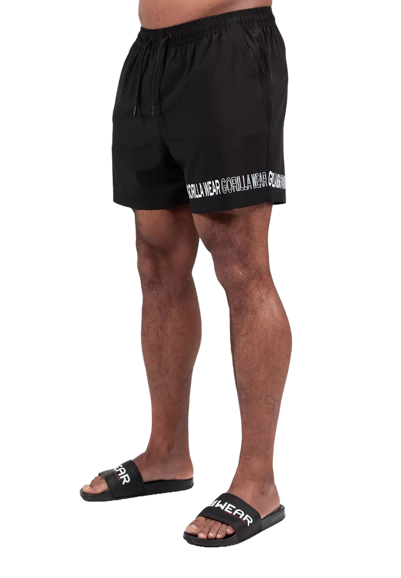  Ladda bild till gallerivisaren, Gorilla Wear Otis Swim Shorts, black

