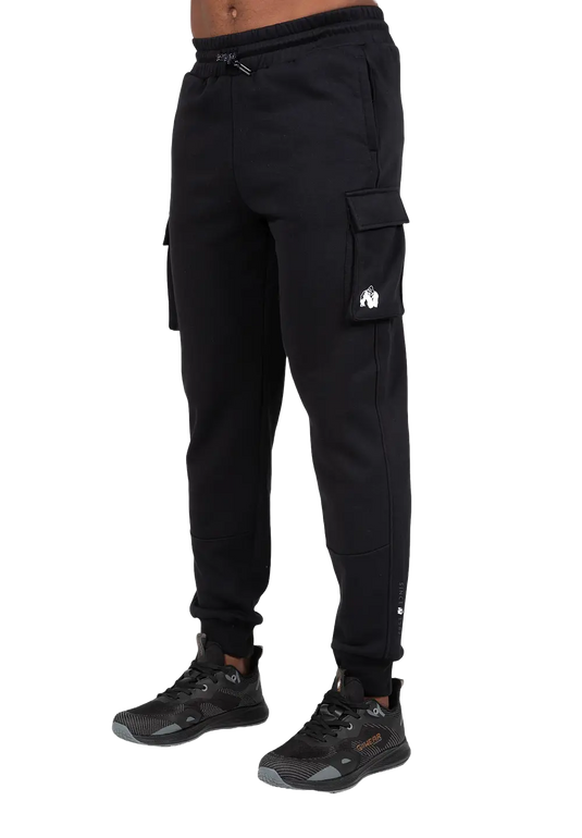 Gorilla Wear Hudson Cargo Sweatpants, black