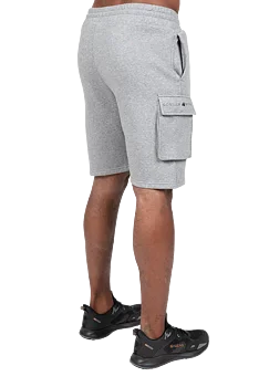 Gorilla Wear Hudson Cargo Sweat Shorts, grey melange