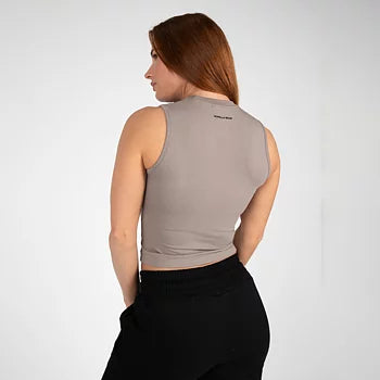 Gorilla Wear Livonia Crop Top, beige