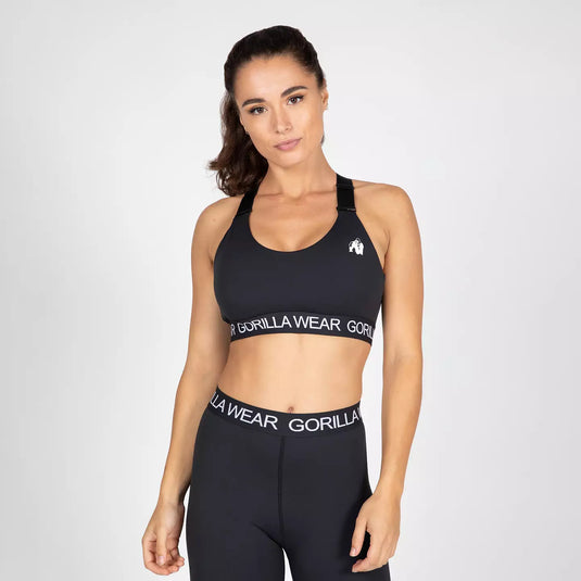 Gorilla Wear Colby Sports Bra, black