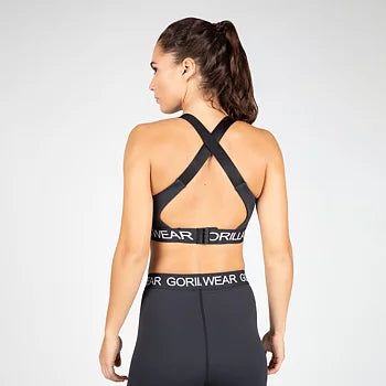 Gorilla Wear Colby Sports Bra, black