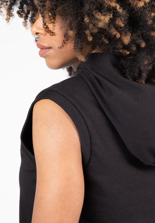 Gorilla Wear Virginia Sleeveless Hoodie, black