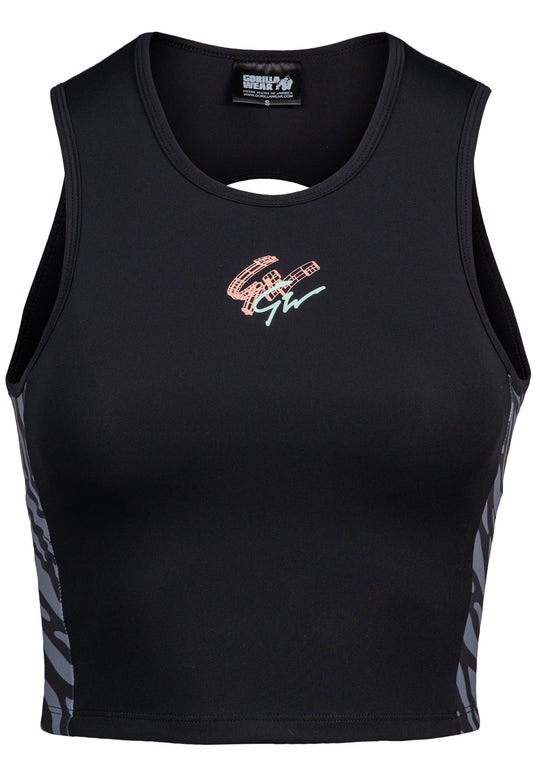Gorilla Wear Zion Crop Top, black