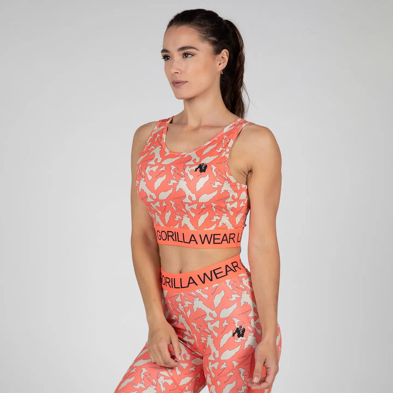  Ladda bild till gallerivisaren, Gorilla Wear Osseo Crop Top, pink
