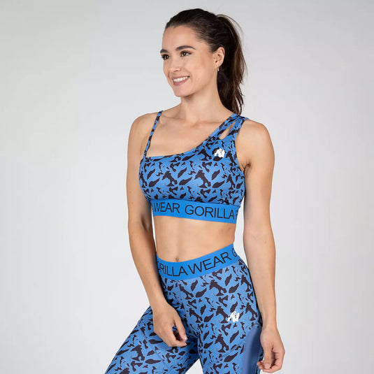 Gorilla Wear Osseo Sports Bra, blue