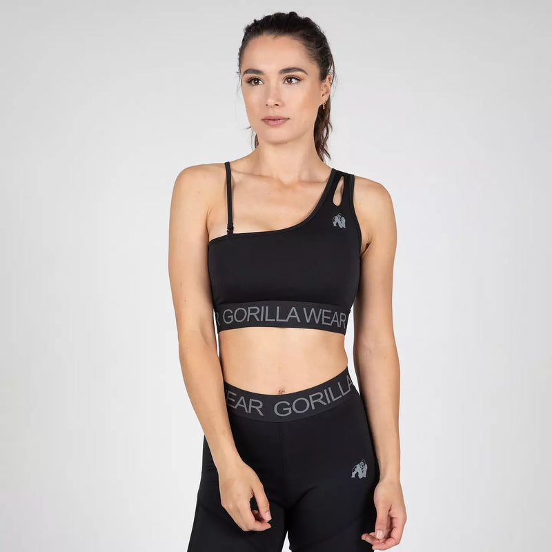  Ladda bild till gallerivisaren, Gorilla Wear Osseo Sports Bra, black
