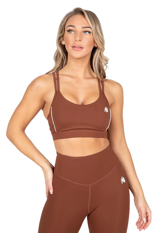 Gorilla Wear Arizona Sports Bra, brown