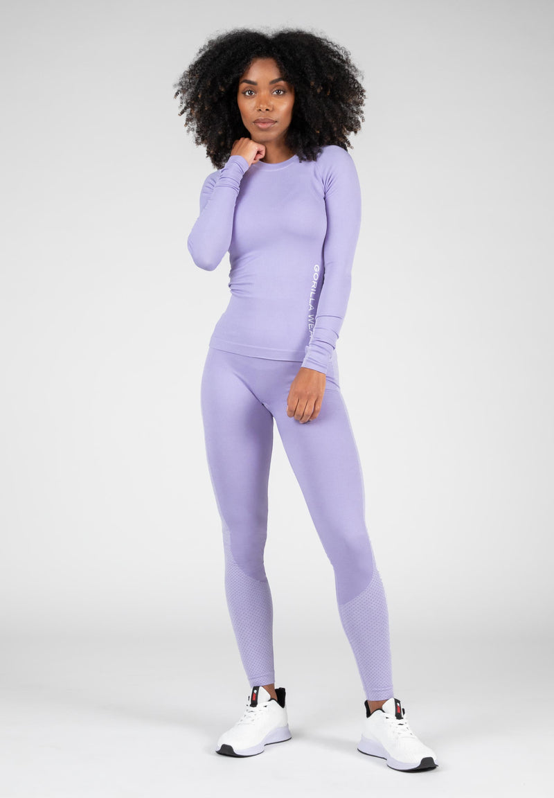  Ladda bild till gallerivisaren, Selah Seamless Long Sleeve, lilac
