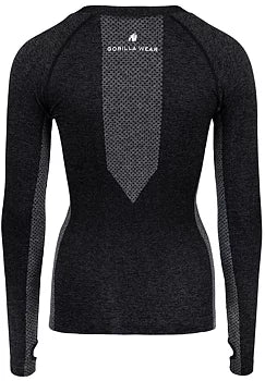 Selah Seamless Long Sleeve, black