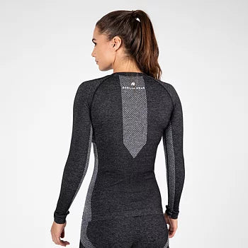  Ladda bild till gallerivisaren, Selah Seamless Long Sleeve, black
