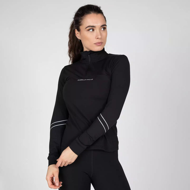  Ladda bild till gallerivisaren, Gorilla Wear Laconia Long Sleeve, black
