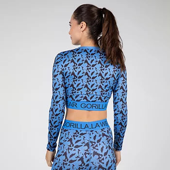  Ladda bild till gallerivisaren, Gorilla Wear Osseo Long Sleeve, blue
