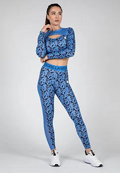  Ladda bild till gallerivisaren, Gorilla Wear Osseo Long Sleeve, blue

