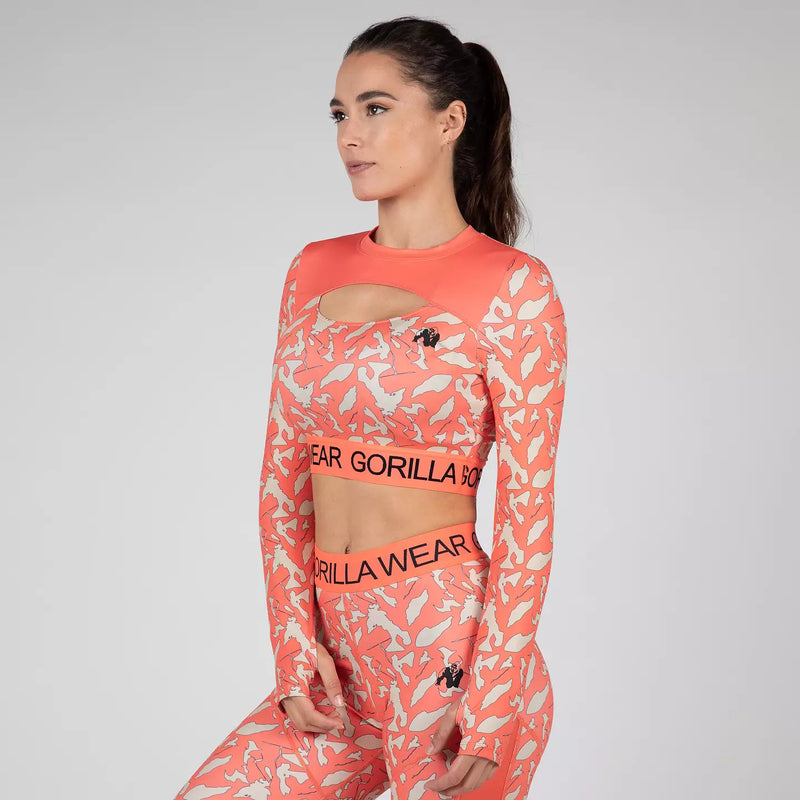  Ladda bild till gallerivisaren, Gorilla Wear Osseo Long Sleeve, pink
