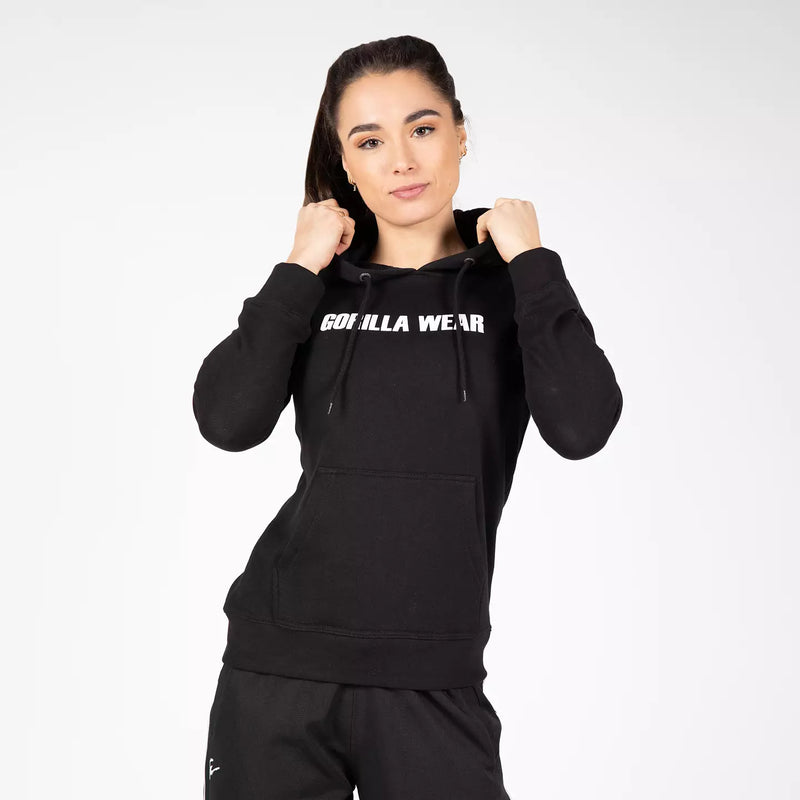  Ladda bild till gallerivisaren, Gorilla Wear Charlotte Hoodie, black
