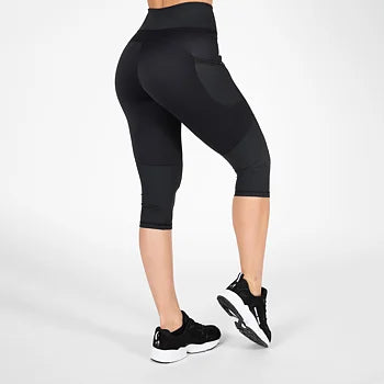 Gorilla Wear Monroe Cropped Leggings, black