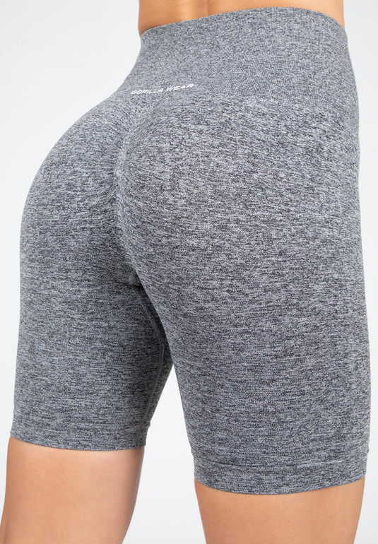 Gorilla Wear Quincy Seamless Cycling Shorts, grey melange
