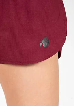  Ladda bild till gallerivisaren, Gorilla Wear Salina 2-In-1 Shorts, burgundy red
